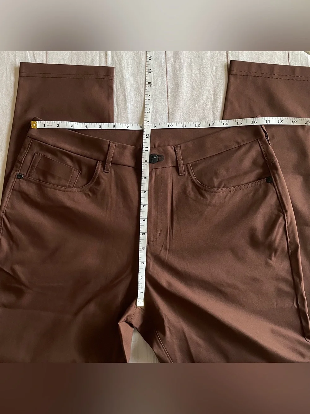 NEW Public Rec Dealmaker 5-pocket Pants Mens 33x30 Coffee Brown Golf Performance